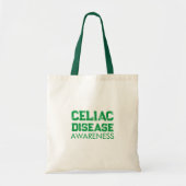Celiakie Disease Awareness Canvas tas (Voorkant)