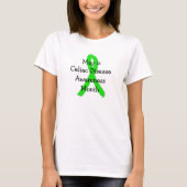 Celiakie Disease Awareness Ribbon Shirt (Voorkant)