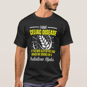 Celiakie Gluten Free Awareness Fad Strong Wa T-shirt
