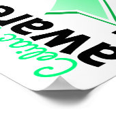 Celiakie Ziekte Bewustheid 5 Poster (Hoek)