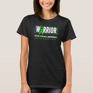 Celiakie Ziekte Warrior Celiakie Ziektegevoelighei T-shirt