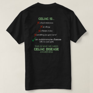Celiakie Ziektebestrijding T-shirt
