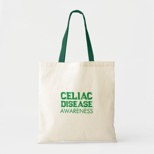 Celiakie Ziektebewustwording Funny Canvas tas (Voorkant)