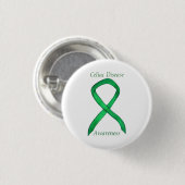 Celiakieziekte Voorlichting Aangepast lintje art. Ronde Button 3,2 Cm (Voorkant /achterkant)