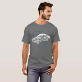 Celica Cutaway T-shirt (Voorkant volledig)