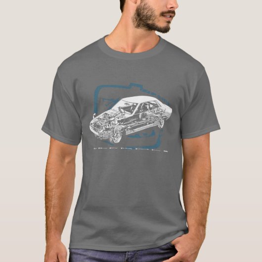 Celica Cutaway T-shirt (Voorkant)