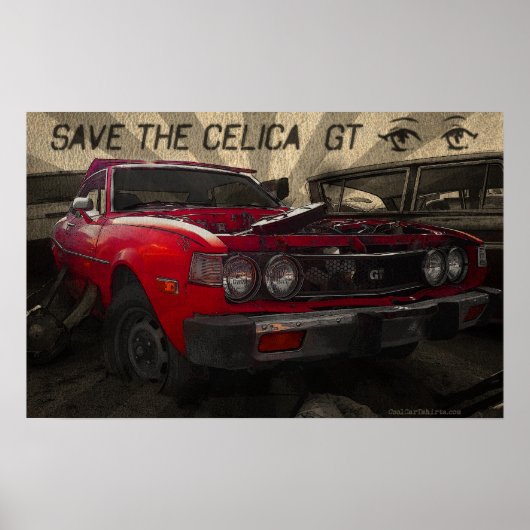 Celica GT poster (Voorkant)