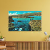 Celilo-Herfsten op de Columbia Canvas Afdruk (Insitu (Woonkamer))