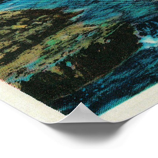 Celilo-Herfsten op de Columbia Poster (Hoek)