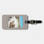 Celilo Herfsten Vist Vintage Travel Poster Bagagelabel (Voorkant horizontaal)