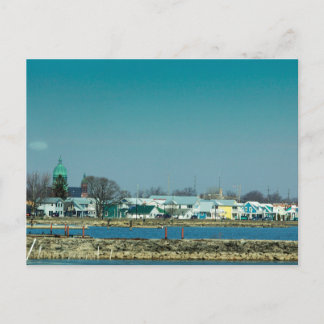 Celina, Ohio op Grand Lake St. Marys Briefkaart