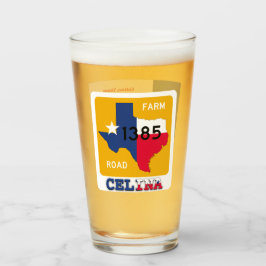 Celina, Texas & FM 1385 Rd, Pint Glass Glas