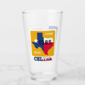 Celina, Texas & FM 1385 Rd, Pint Glass Glas (Voorkant)