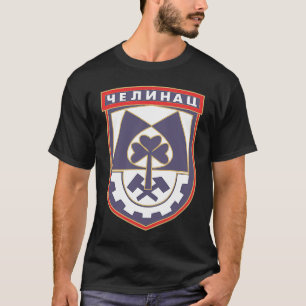 Celinac Wapen Republiek Srpska RS Servische Vlag T T-shirt
