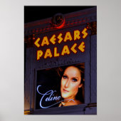 Celine Dion Caesars Palace Las Vegas America Poster (Voorkant)