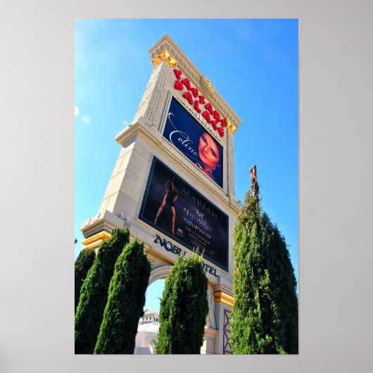 Celine Dion Caesars Palace Las Vegas America Poster (Voorkant)