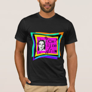 Celine Dion - popart T-shirt