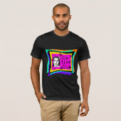 Celine Dion - popart T-shirt (Voorkant volledig)