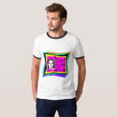 Celine Dion - popart T-shirt (Voorkant volledig)