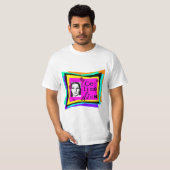 Celine Dion - popart T-shirt (Voorkant volledig)