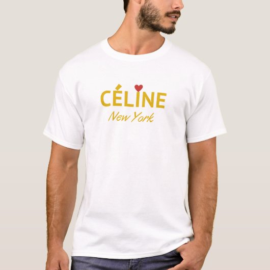 Celine New York True Classic Premium Collectie T-shirt (Voorkant)