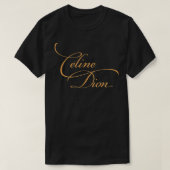 Celine singer best logo Classic T-Shirt (Design voorkant)