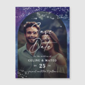 Celine · Sterrennacht Foto Bewaar de datummagneet (Voorkant)