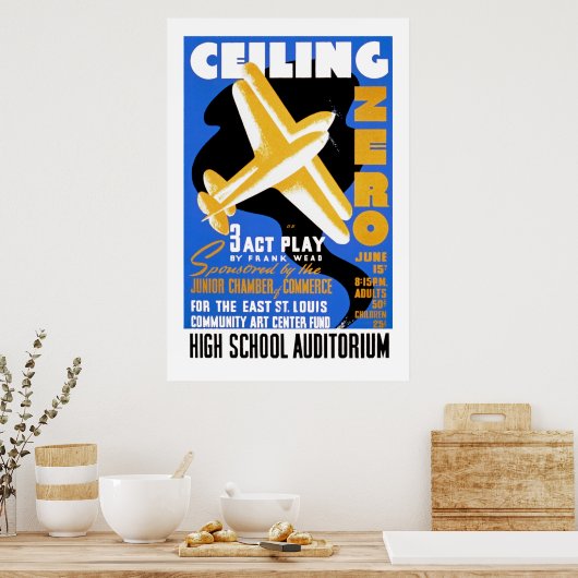 Celing Zero Poster (Keuken)