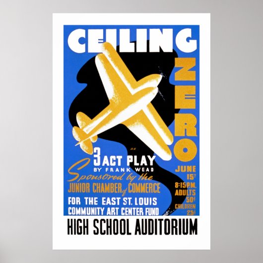 Celing Zero Poster (Voorkant)