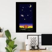 Celistial Poster (Thuiskantoor)