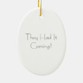 Cell Block Tango Ornament (Achterkant)