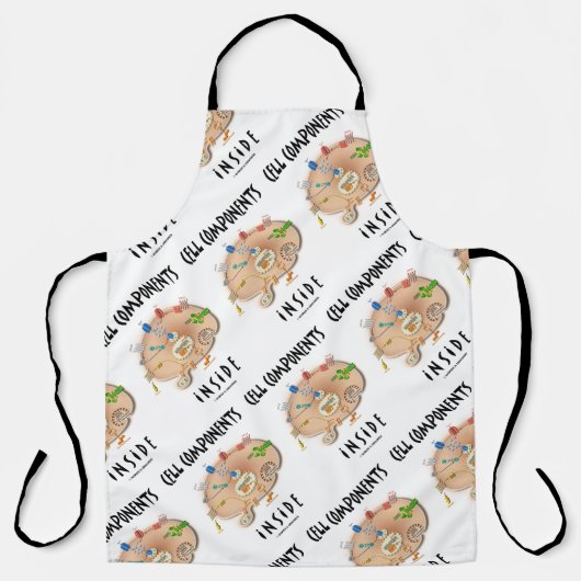 Cell Components Inside Biology Schort (Voorkant)