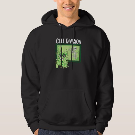 Cell Division  Science Scientist Biologist Kids Bi Hoodie (Voorkant)