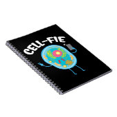 Cell-Fie Cell Fie Science Biology leraar student. Notitieboek (Rechterzijde)