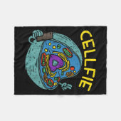 Cell Fie Funny Science Biology Teacher Fleece Deken (Voorkant (Horizontaal))