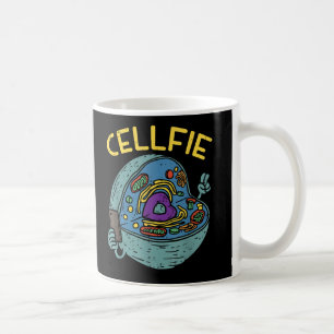 Cell Fie Funny Science Biology Teacher Koffiemok