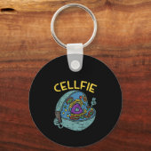 Cell Fie Funny Science Biology Teacher Sleutelhanger (Voorkant)