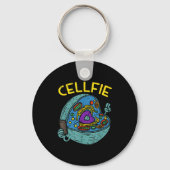 Cell Fie Funny Science Biology Teacher Sleutelhanger (Voorkant)