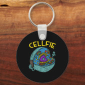 Cell Fie Funny Science Biology Teacher Sleutelhanger (Voorkant)