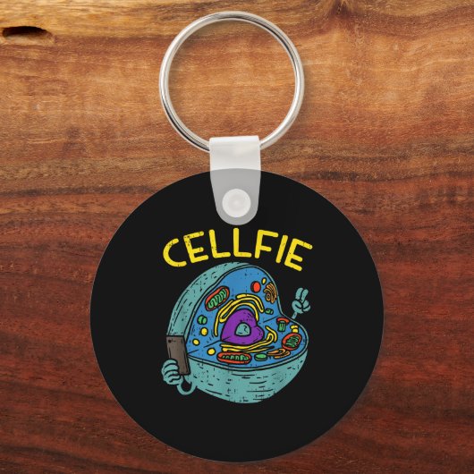 Cell Fie Funny Science Biology Teacher  Sleutelhanger (Voorkant)