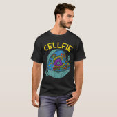Cell Fie Funny Science Biology Teacher  T-shirt (Voorkant volledig)