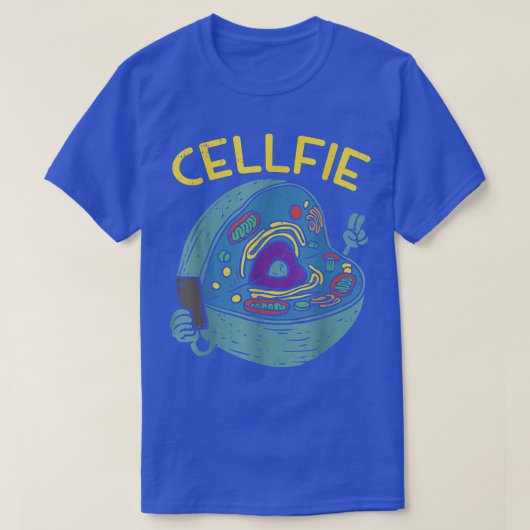 Cell Fie Funny Science Biologys Leraar T-shirt (Design voorkant)