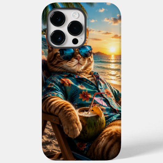Cell Phone Case Funny Cat v4.04 (Achterkant)