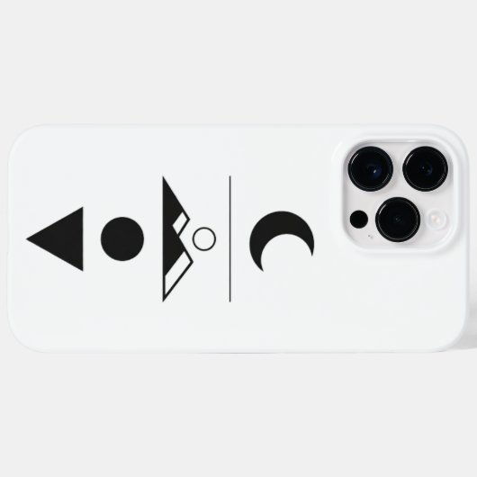 Cell Phone Case Simple Design v1.30 (Achterkant (horizontaal))