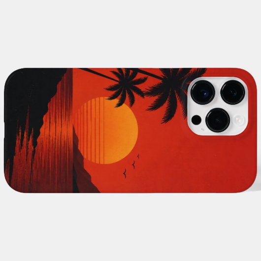 Cell Phone Case Sunset v2.26 (Achterkant (horizontaal))