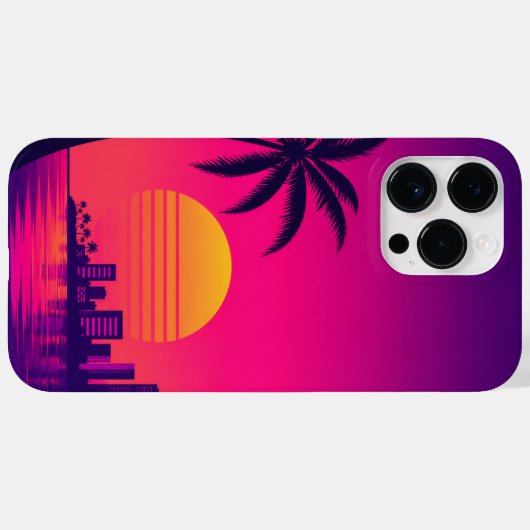 Cell Phone Case Sunset v2.44 (Achterkant (horizontaal))
