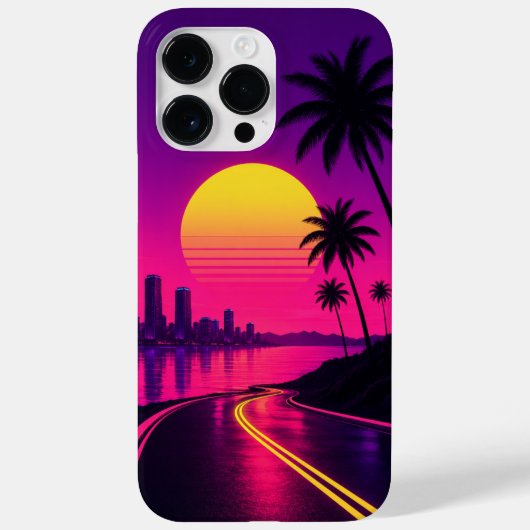 Cell Phone Case The Sunset City (Achterkant)