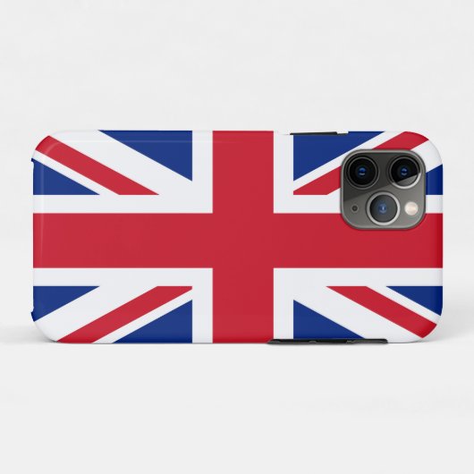 Cell Phone Case With England Flag (Achterkant (horizontaal))