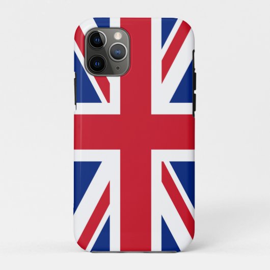 Cell Phone Case With England Flag (Achterkant)