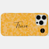 Cell Phone Case Yellow Camouflage HAMbyWG (Achterkant (horizontaal))